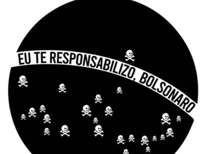 Campanha que responsabiliza Bolsonaro por mortes por covid bomba no Twitter