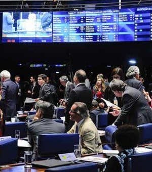 No Senado, 42 apoiam a saída de Dilma e 17 são contrários