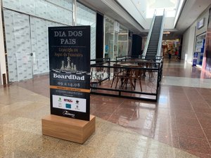 Arapiraca Garden Shopping sedia exposição de jogos de tabuleiro de 10 a 14 de agosto