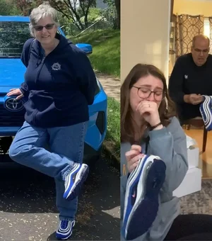 Nike presenteia família em luto com tênis preferido da mãe falecida