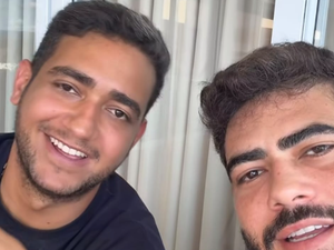 Henrique e Juliano se pronunciam após queda de helicóptero do pai da dupla