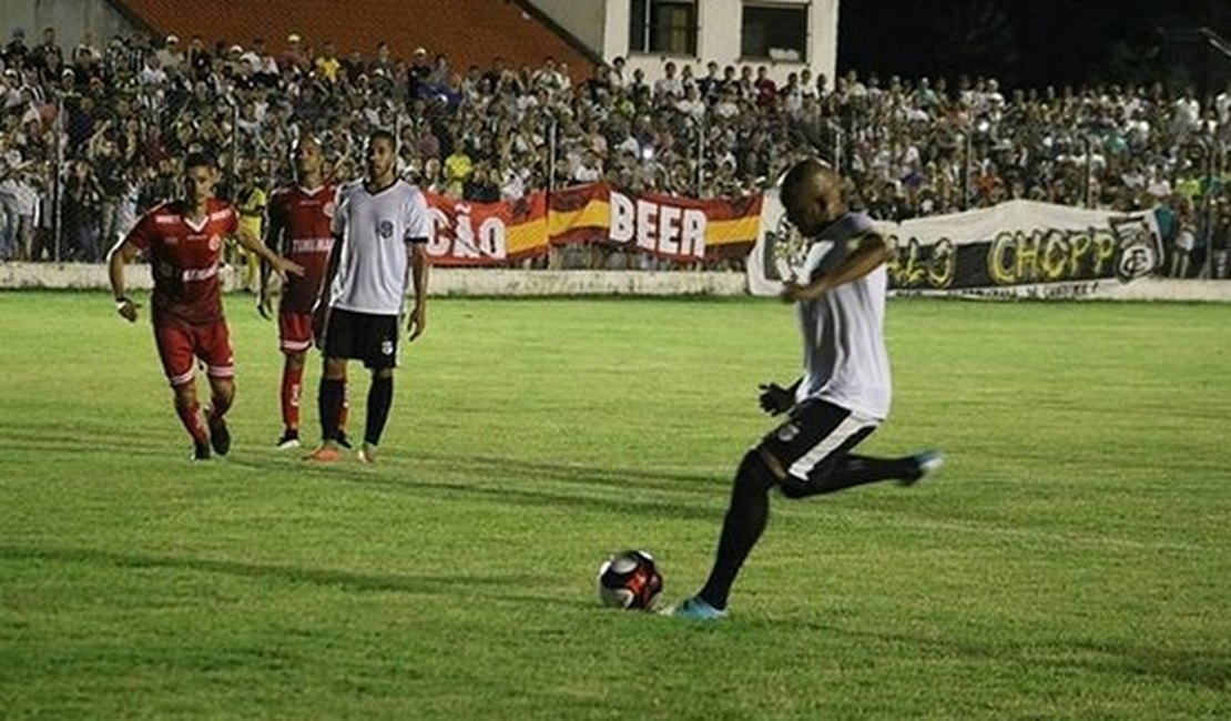 Com gol de Reinaldo Alagoano, Treze vence amistoso diante do América-RN 
