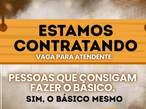 Churrascaria de Arapiraca viraliza ao exigir 'apenas o básico' de candidatos