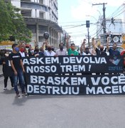 Ferroviários e moradores de Bebedouro protestam contra a Braskem