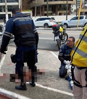 Briga entre homens em situação de rua deixa um ferido na Ponta Verde