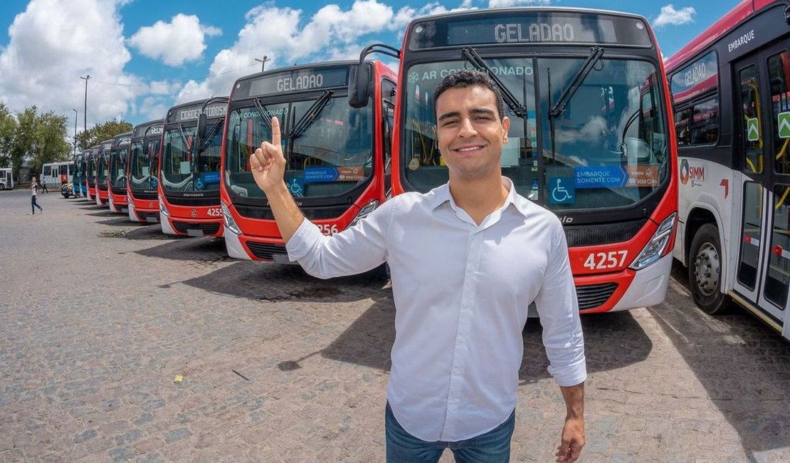 Prefeito JHC investe na renovação do transporte público de Maceió