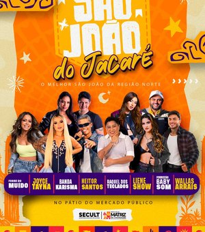 Matriz de Camaragibe divulga programação oficial do São João do Jacaré 2026; confira as atrações
