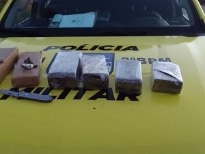 Menor de idade é apreendido com sete tabletes de maconha em São Sebastião