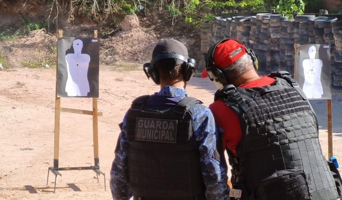 Agentes da Guarda Municipal de Maceió iniciam Instrução de Armamento e Tiro