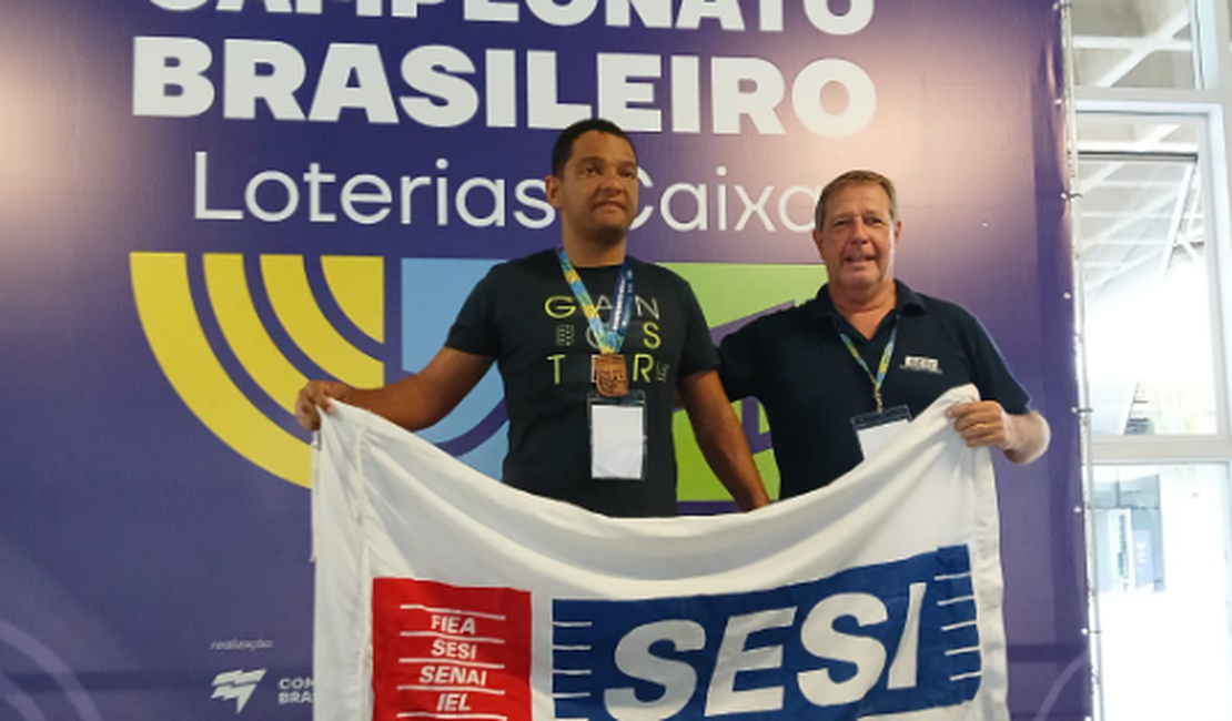 Alagoano William Costa é bronze em competição promovida pelo Comitê Paralímpico Brasileiro em SP