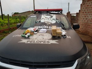 Acusado de praticar homicídio é preso por tráfico de drogas no Agreste 