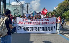 Mobilização estudantil em Maceió