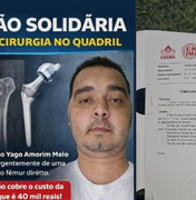 Marceneiro de Arapiraca faz vaquinha para custear cirurgia de R$ 40 mil no quadril