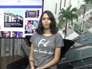 [Vídeo] Aluna de escola pública de Arapiraca teve poema selecionado para antologia poética