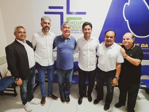 Rodrigo Cunha garante mais R$ 1 milhão em investimentos para o Hospital Regional de Arapiraca