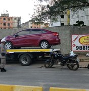 Seis veículos são recolhidos durante operação no bairro da Serraria 