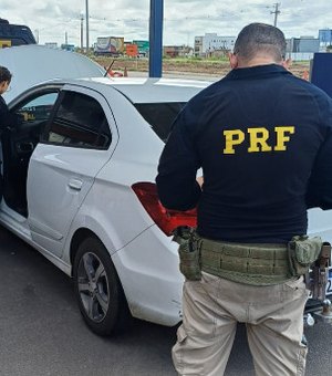 PRF recupera veículo roubado com sinais de adulteração em São Miguel dos Campos
