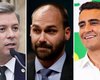 Lista de Eduardo com candidatos da família Bolsonaro em AL exclui Bebeto e JHC; confira