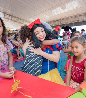 Saúde da Gente celebra 200 mil atendimentos com muita diversão para as crianças do Vergel do Lago
