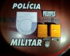 Jovem joga quase 2kg de cocaína na casa da vizinha e é preso no município de Messias