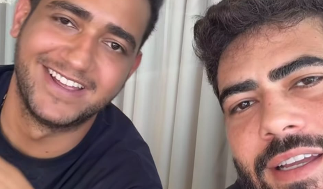 Henrique e Juliano se pronunciam após queda de helicóptero do pai da dupla