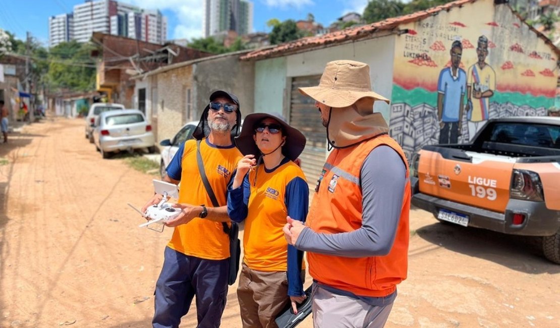 Defesa Civil inicia mapeamento em novas áreas para plano municipal de redução de riscos