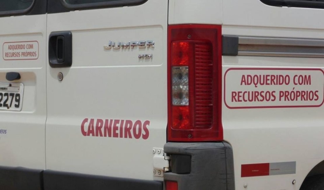 Erro gramatical em veículo da Prefeitura Municipal de Carneiros circula na internet