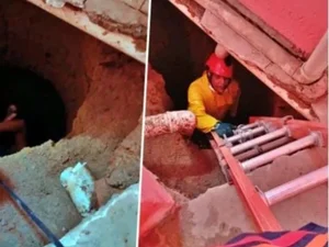 Idosa é resgatada após queda em fossa dentro de residência em São Miguel dos Campos