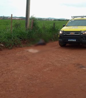 Corpo com os braços amarrados e marcas de tiros é encontrado em beira de estrada, em Arapiraca