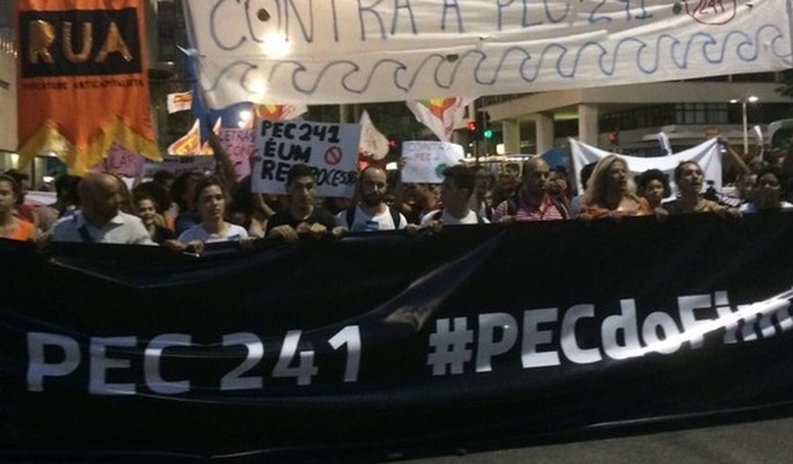 Entidades realizarão ato de protesto contra a PEC 241 em Maceió