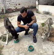 Em Arapiraca, deputado resgata animais com anorexia, anemia e infecção; dono foi detido