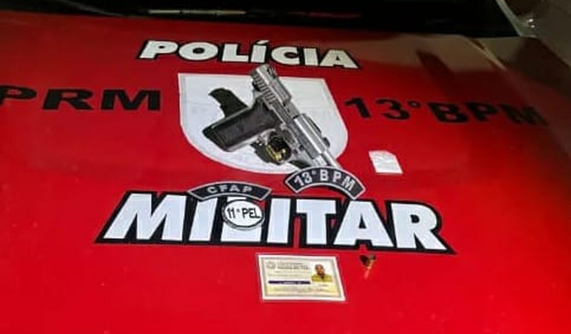 PM acusado de atirar em frente de pousada estava com cocaína na pochete