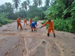 CBTU acompanha nível de água do Rio Mundaú que margeia ferrovia