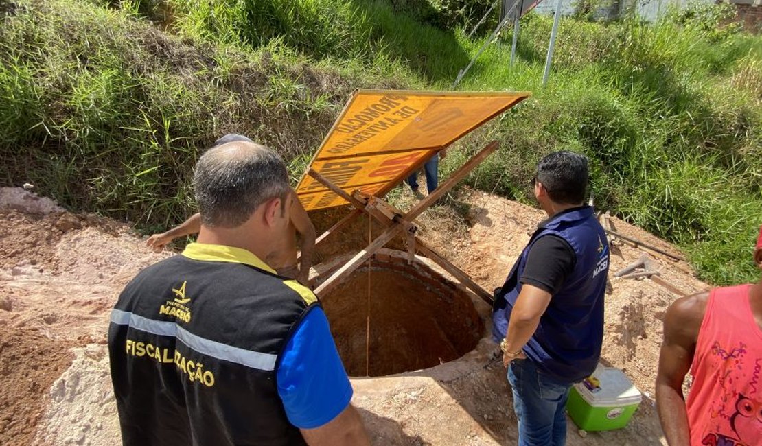 Prefeitura paralisa construção irregular na Avenida Pierre Chalita