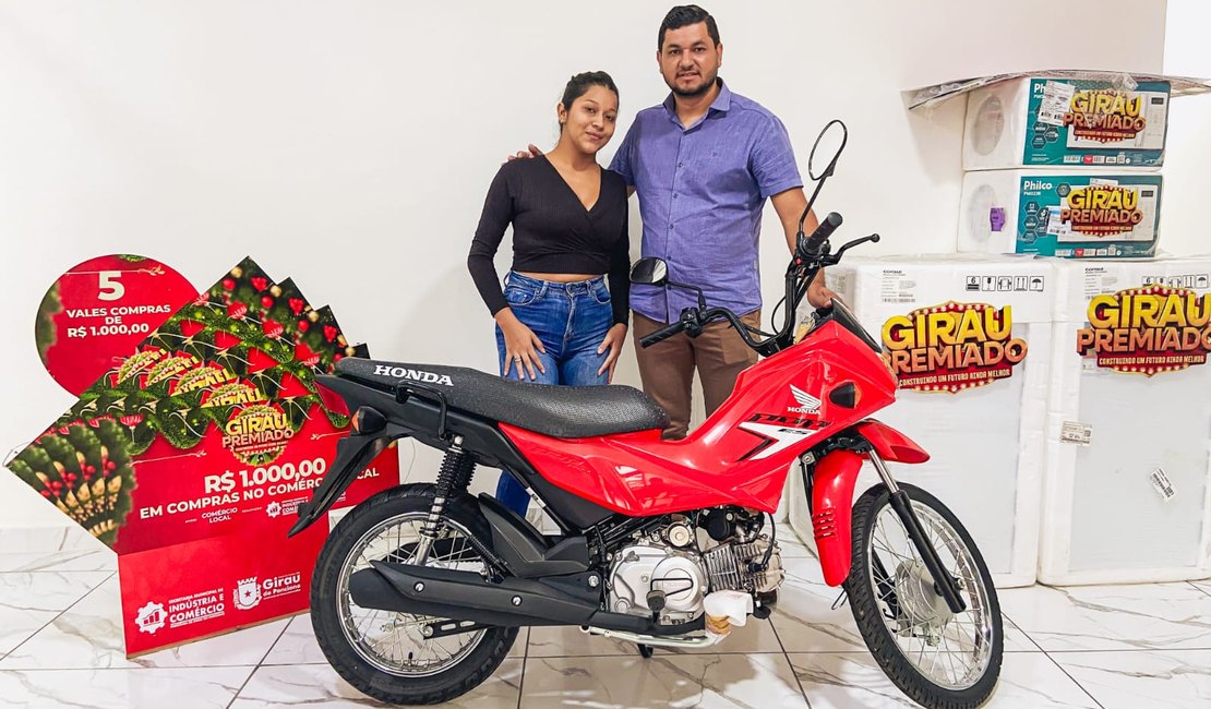 Campanha Girau Premiado circulou R$ 20 milhões no comércio do município