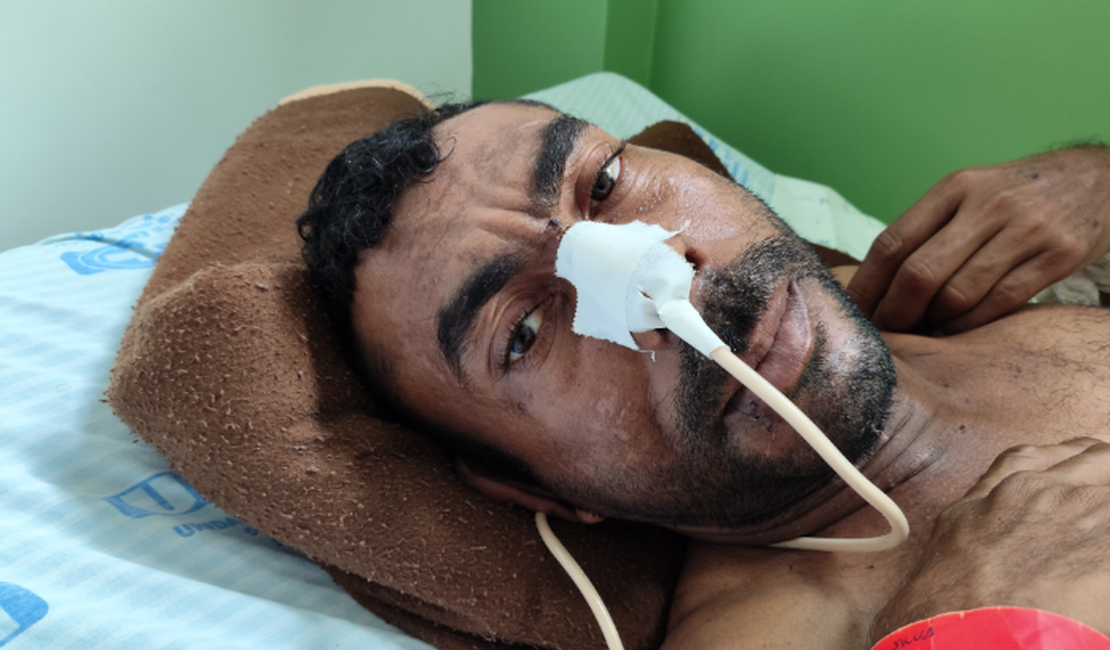 Hospital de Emergência do Agreste apela para localizar familiares de paciente que sofreu acidente