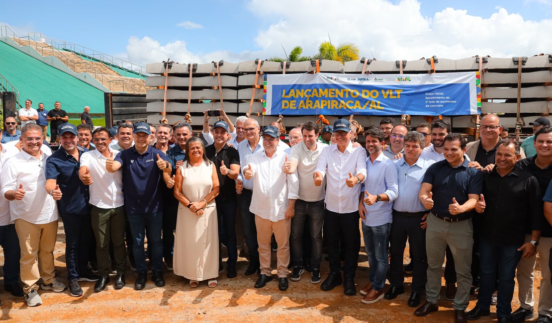 Luciano Barbosa afirma que VLT transformará a matriz de transporte em Arapiraca