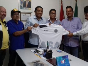 Direção do ASA recebe apoio de Palmeira dos Índios e Taquarana para treinamentos