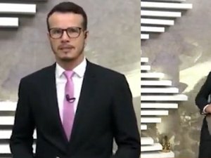 [Vídeo ] Apresentador do SBT desmaia ao vivo durante jornal; emissora revela estado do jornalista