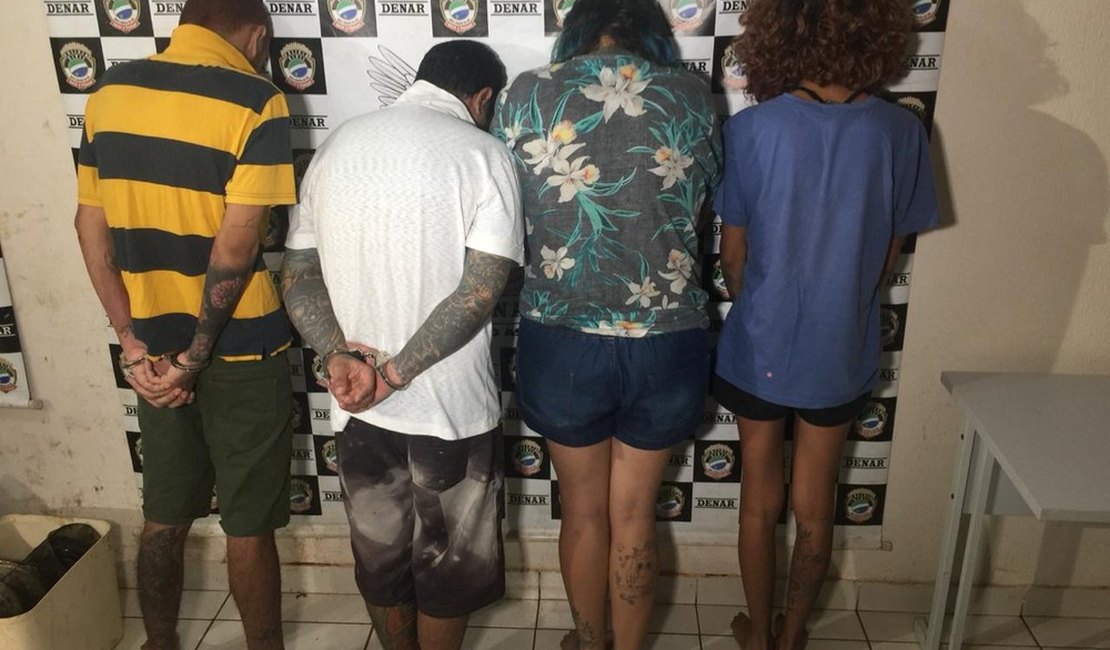 Família é presa ao manter laboratório de drogas e oferecer na internet para todo Brasil