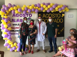 Ação sobre violência contra a mulher e aleitamento materno é realizada em Arapiraca