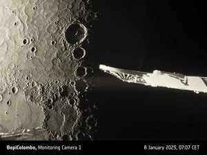 Sonda europeia esteve a menos de 300 km de distância de Mercúrio