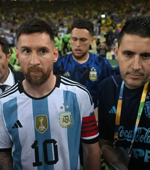 Messi desabafa sobre confusão no Maracanã: ‘Mais uma repressão contra argentinos no Brasil’