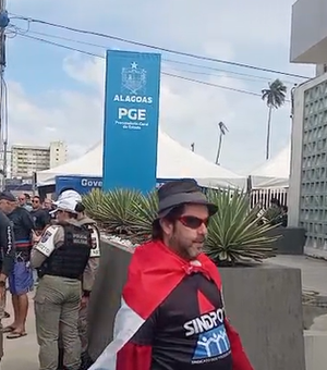 PGE e APE/AL repudiam 'atos de truculência' durante protesto do Sindpol