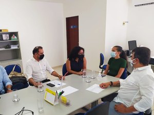 Nova diretoria da Fundepes se reúne com Reitor e Pró-reitores do IFAL