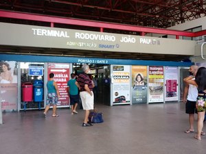 Terminal Rodoviário registra aumento no movimento de passageiros