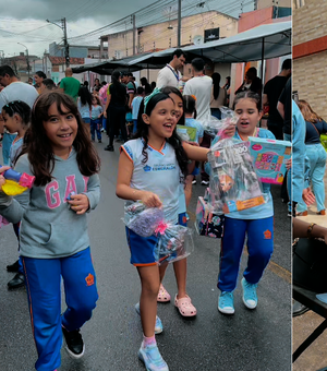 [Vídeo] Feira do Desapego ensina educação financeira e sustentabilidade para alunos do Santa Esmeralda
