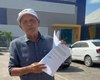 Cícero Cavalcante entrega documentação para realização do Bloco do Jacaré no Passo de Camaragibe