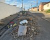 Moradores descartam lixo irregularmente em área próxima a escola em Arapiraca