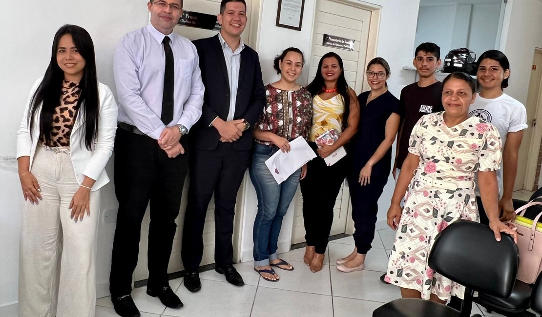 Ministério Público de Alagoas faz doações para associações com trabalho social em Palmeira dos Índios